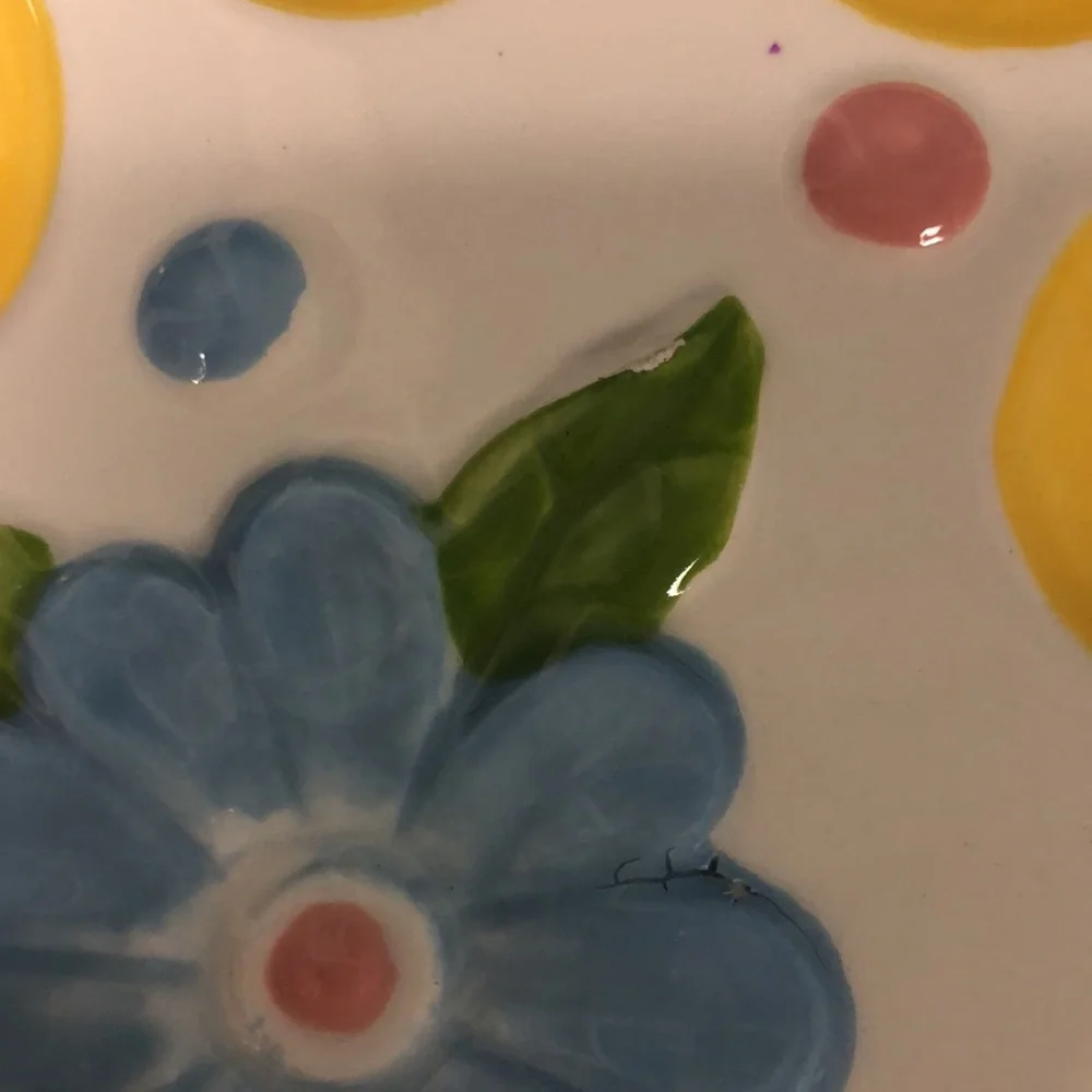 Pier 1 imports Easter 3D bunny egg plate‎ 11” x 9” deviled egg serving